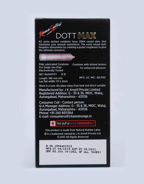 Kama Sutra DotMax Condoms