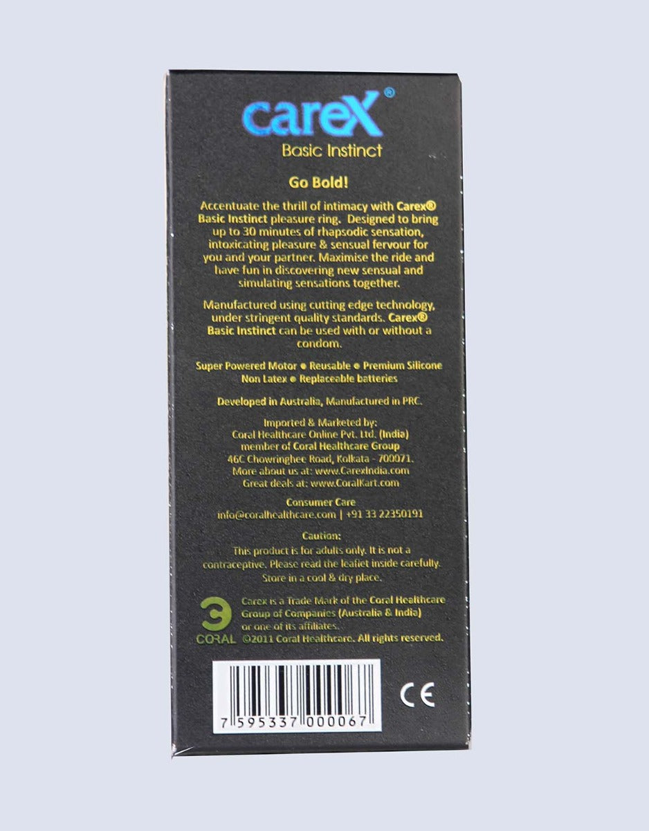 Carex Basic Instinct Vibrating Rings