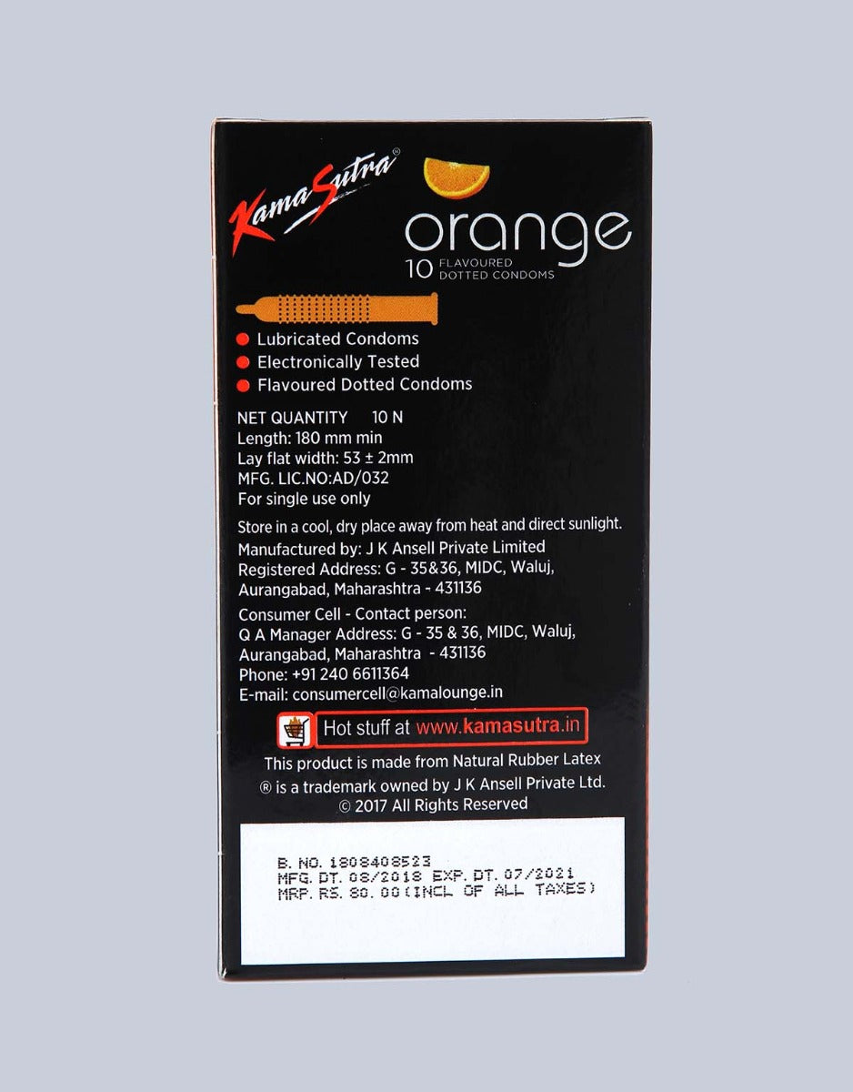 Kama Sutra Flavoured Condoms