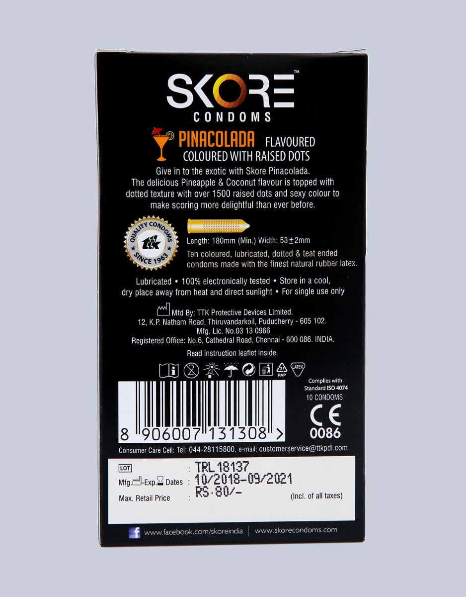 Skore Flavoured Condoms