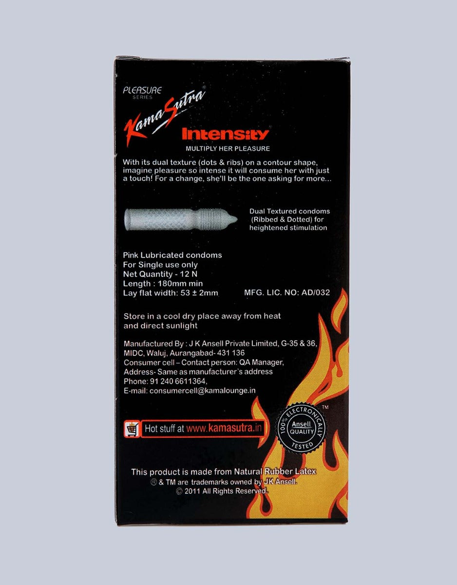 Kama Sutra Intensity Condoms