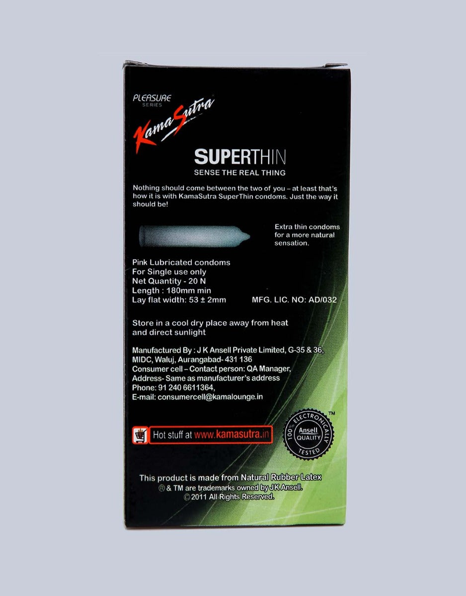 Kama Sutra Superthin Condoms