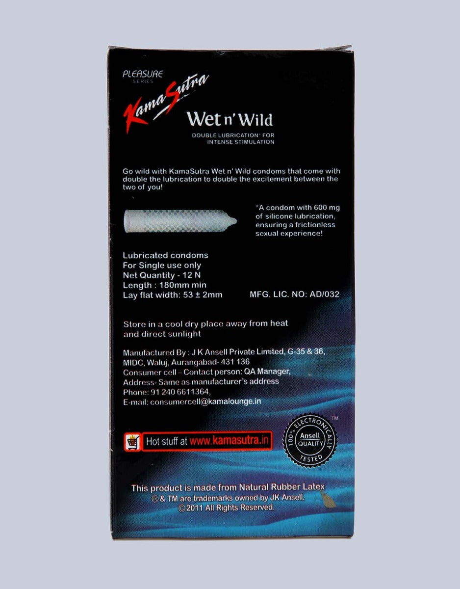 Kama Sutra WetnWild Condoms
