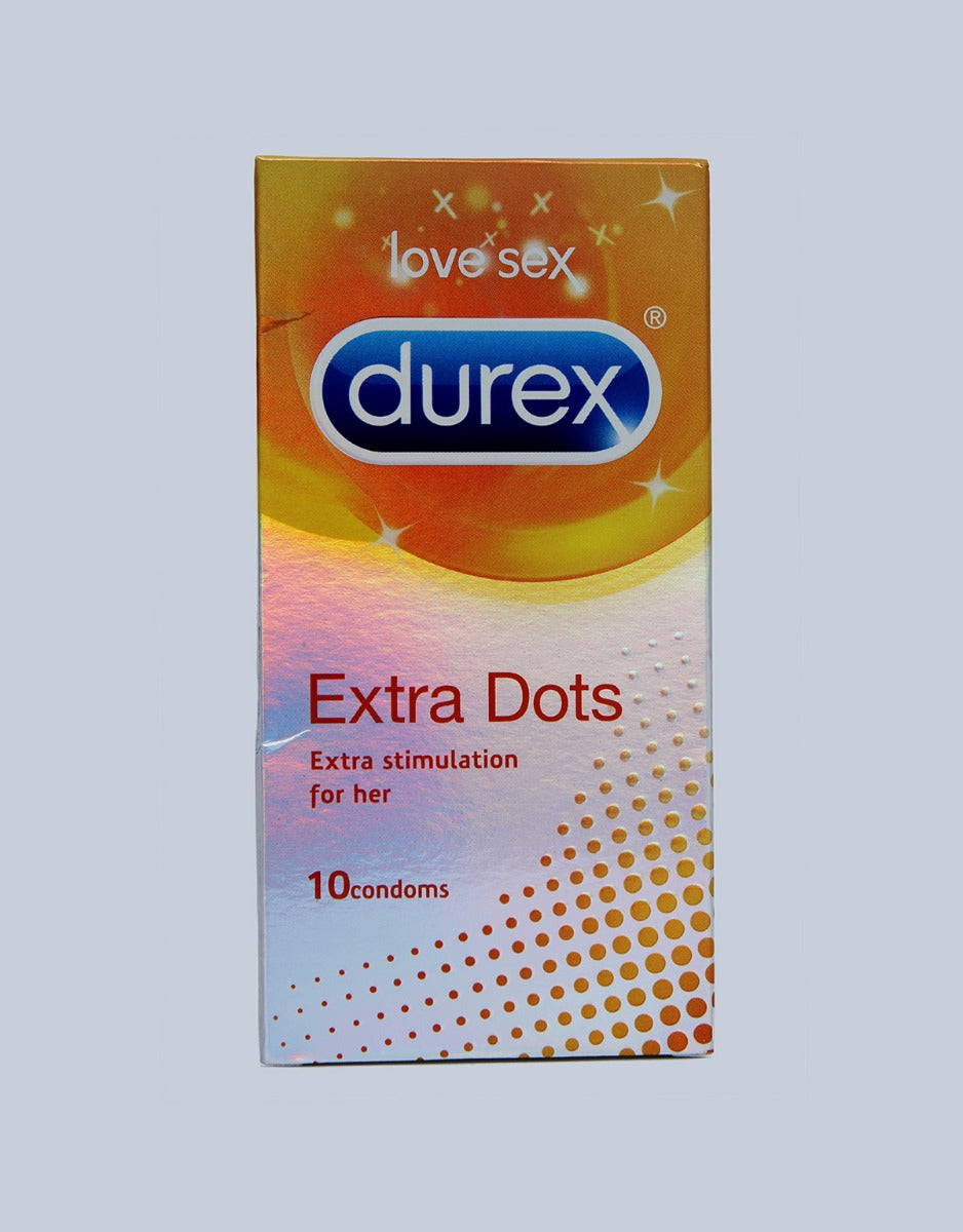 Durex Extra Dotted Condoms