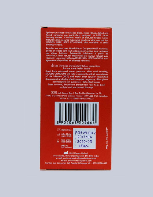 Moods Silver Blaze Condoms