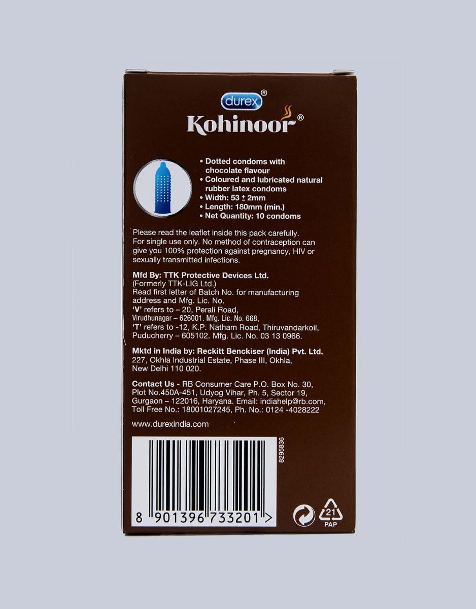 Durex Kohinoor Condoms