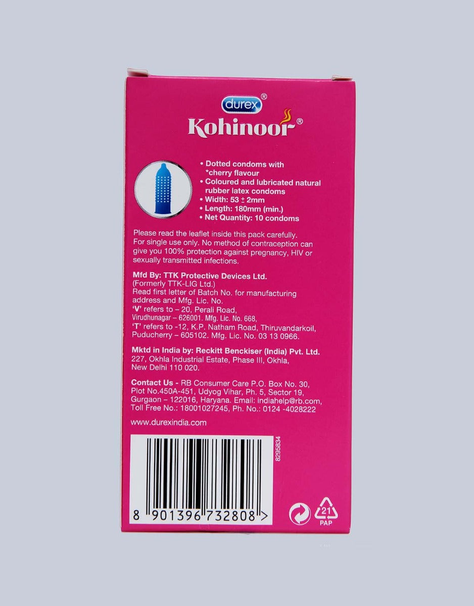 Durex Kohinoor Condoms