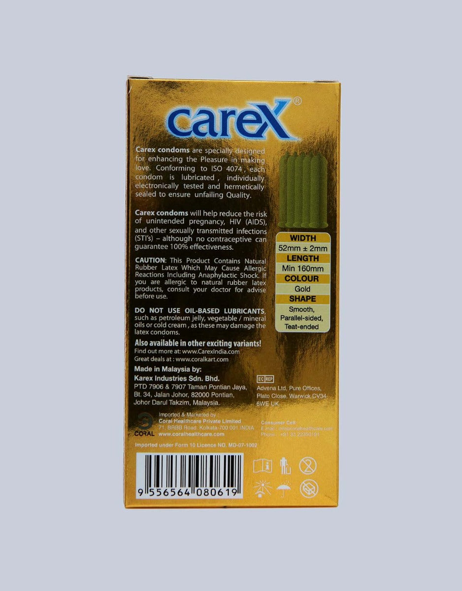 Carex Condoms – Gold