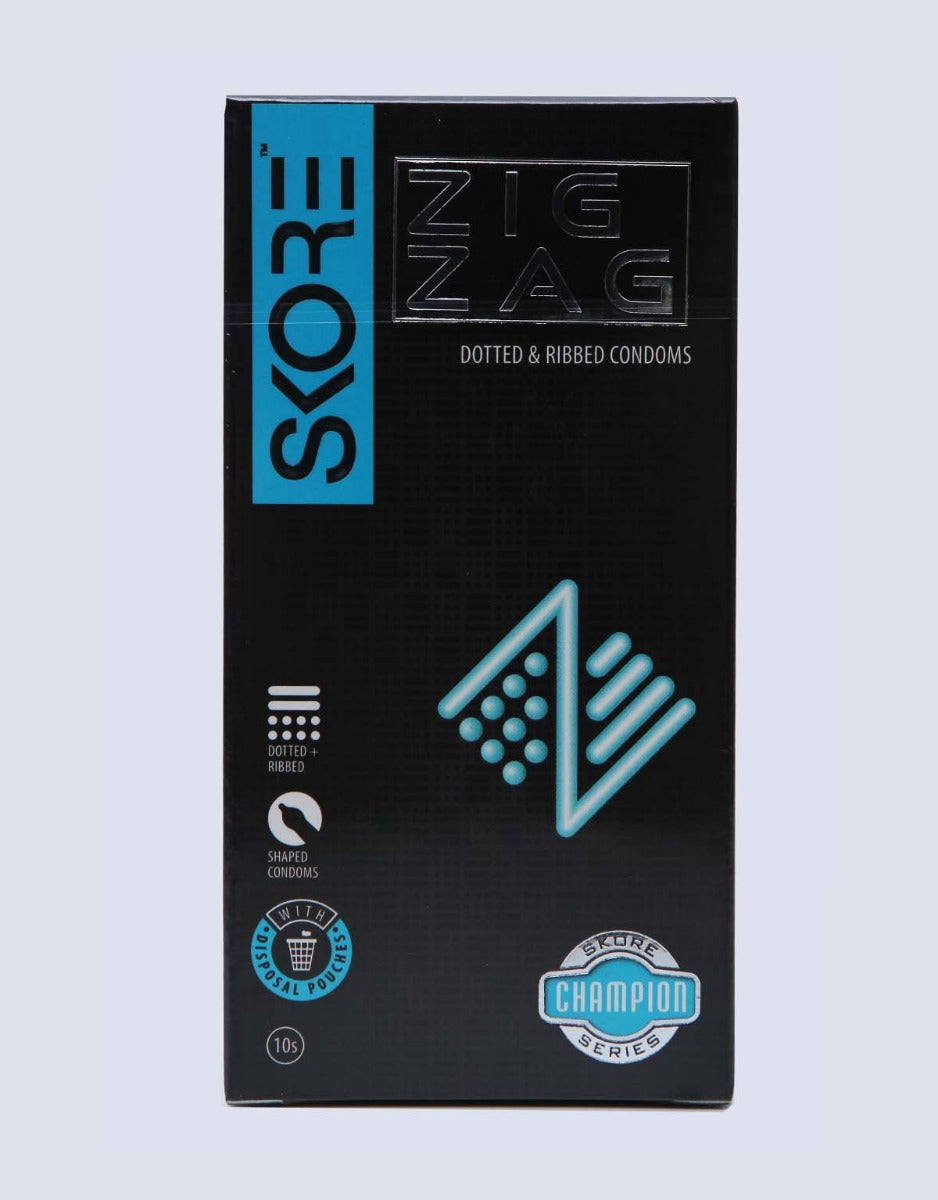 Skore Zig Zag Condoms