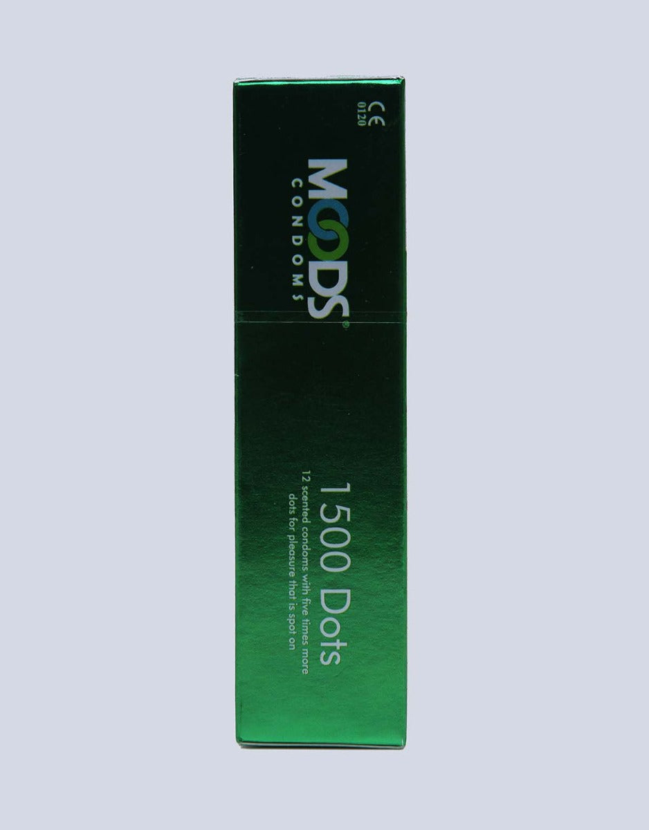 Moods Silver Condoms 1500 Dots