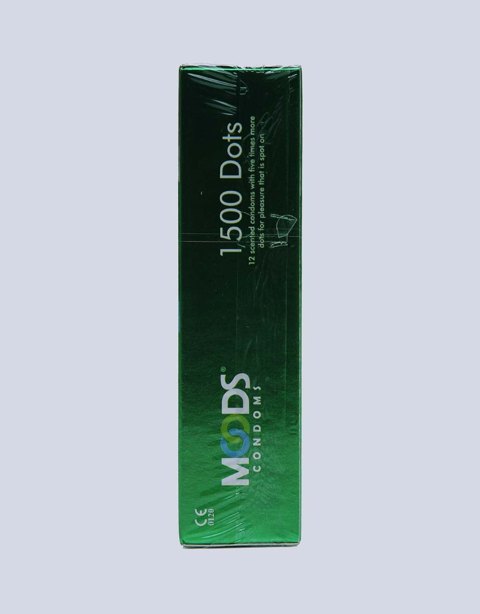 Moods Silver Condoms 1500 Dots
