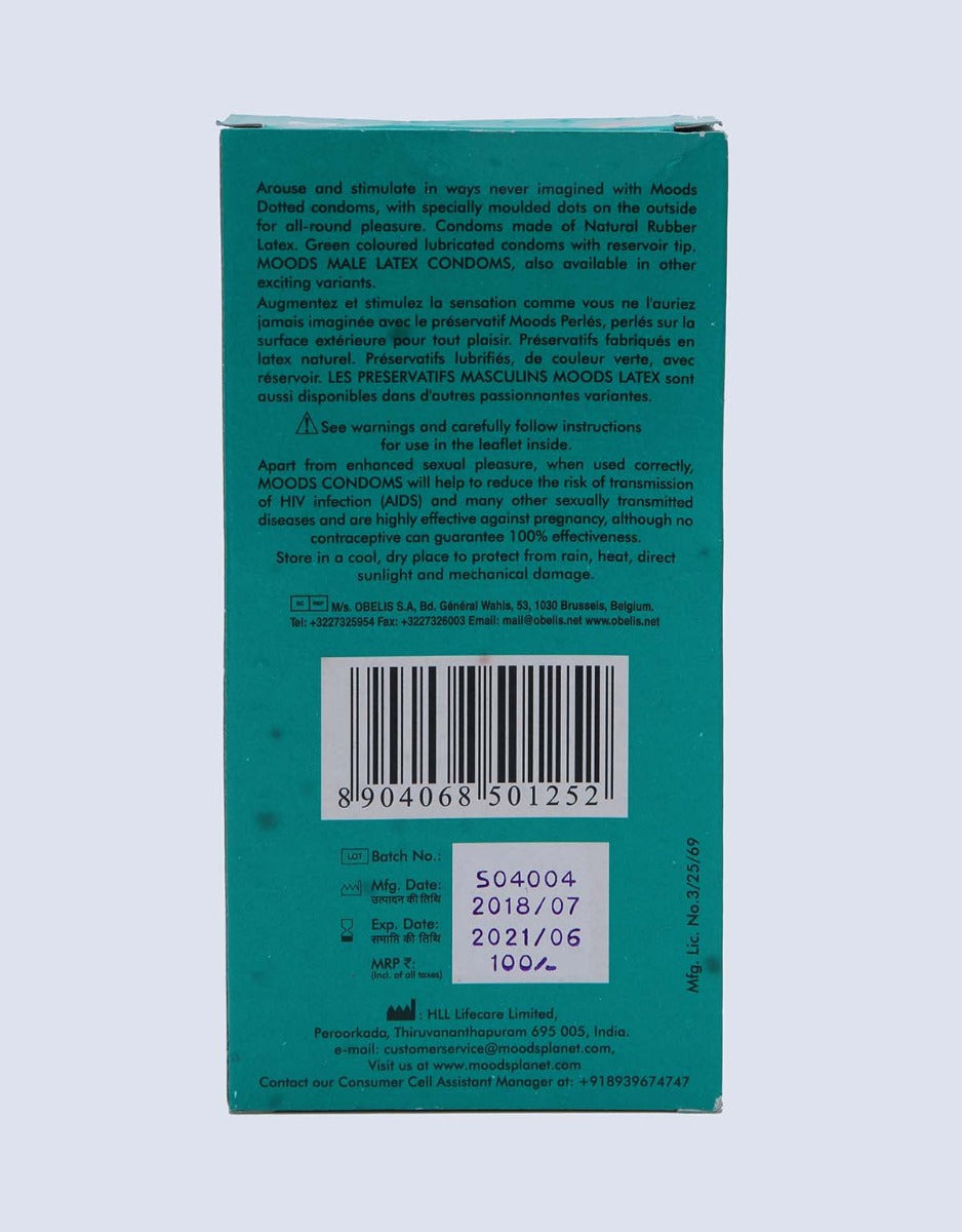 Moods Supreme Dotted Condoms