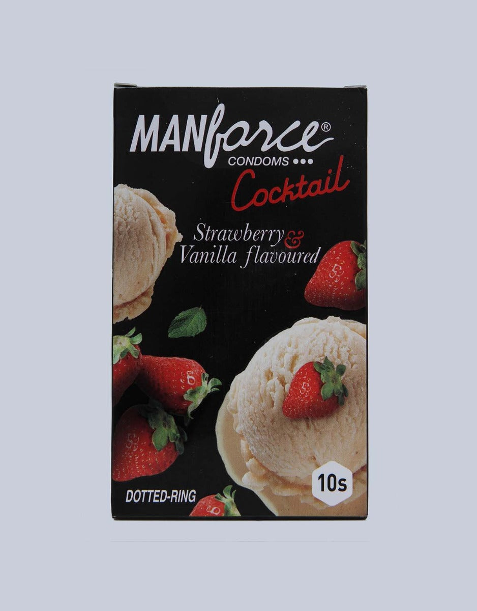 Manforce Cocktail - Strawberry and Vanilla