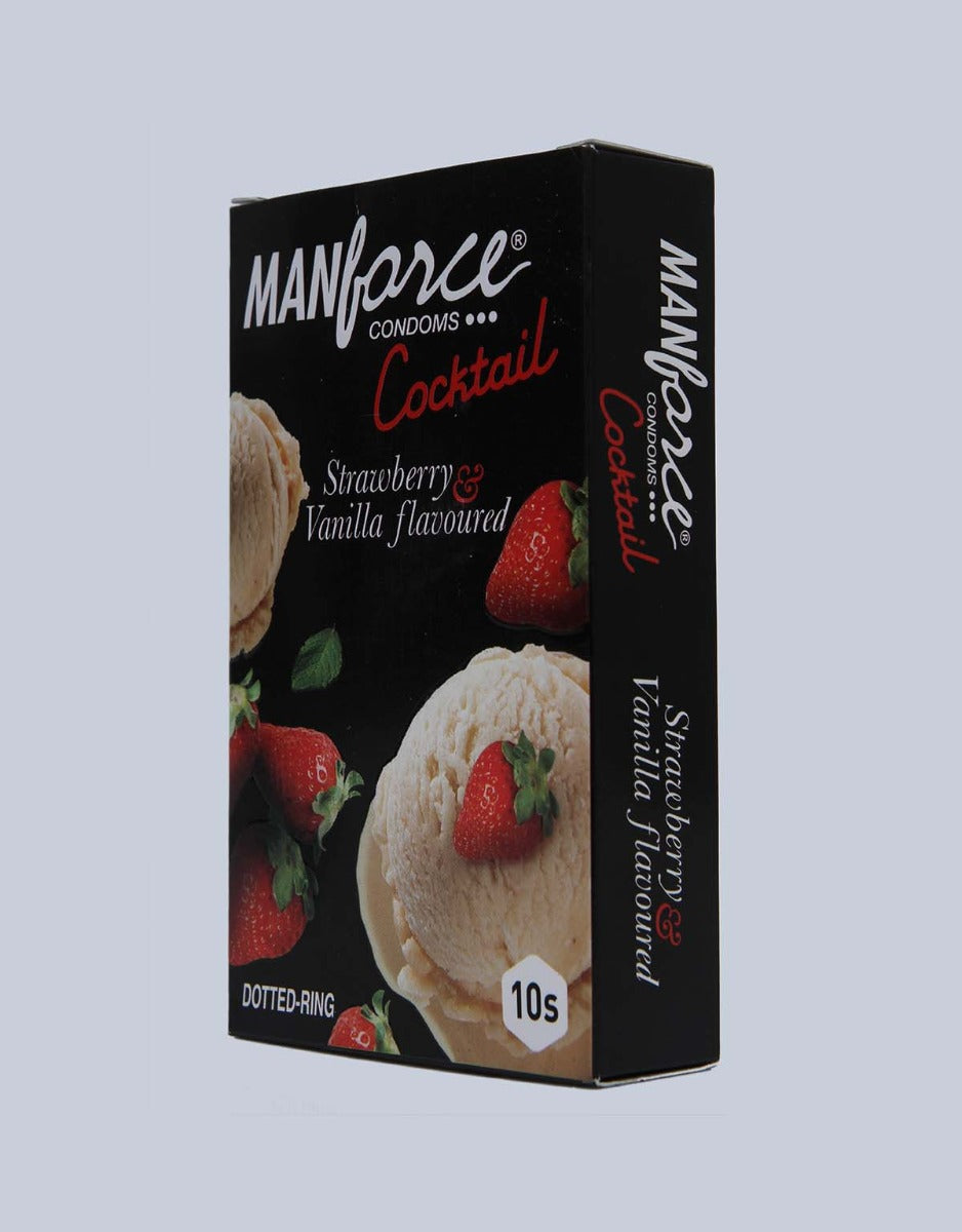 Manforce Cocktail - Strawberry and Vanilla