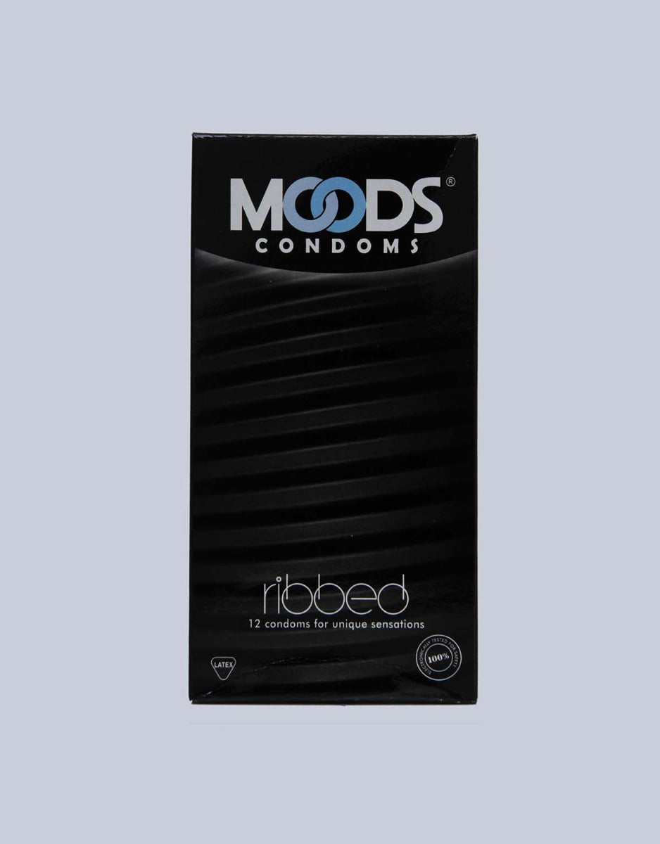 Moods Premium Ribbed Condoms