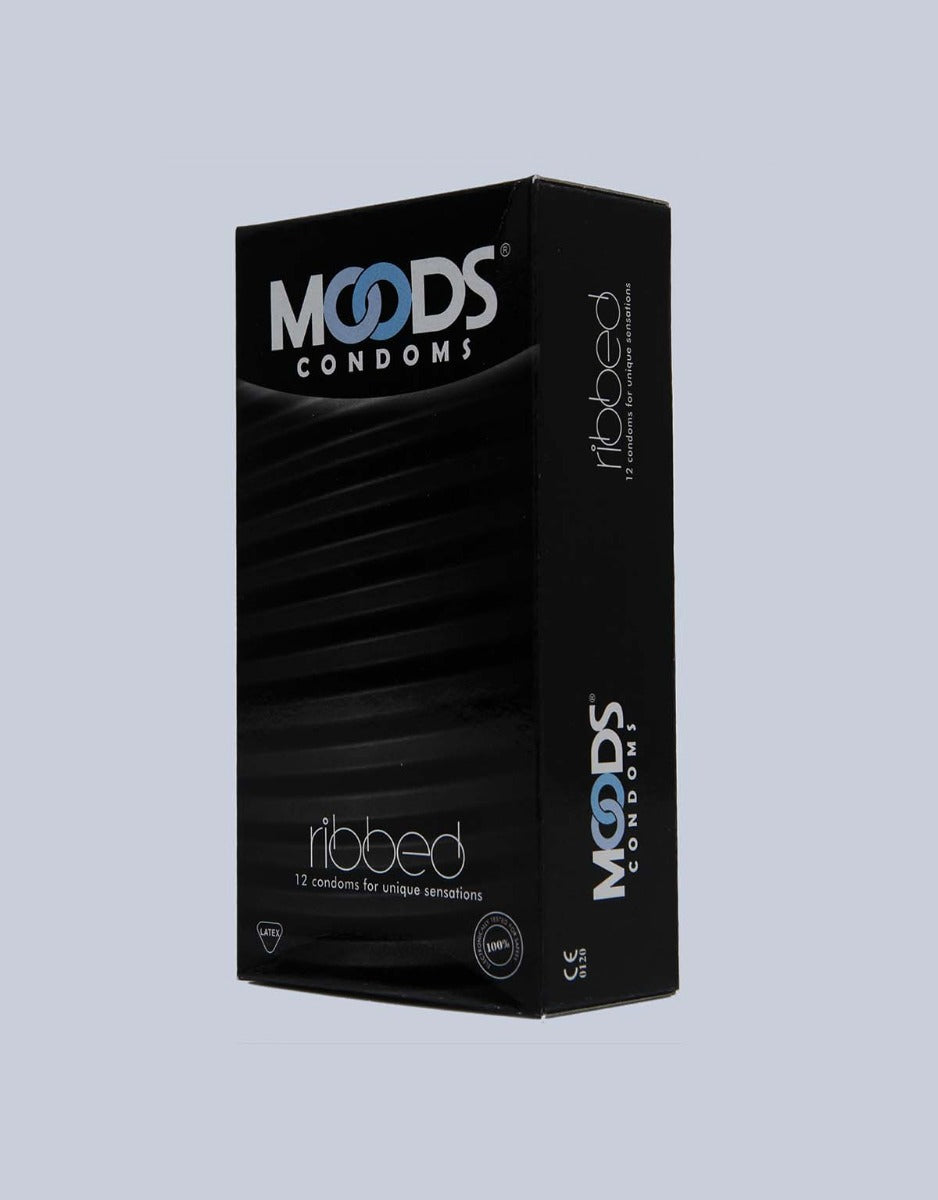 Moods Premium Ribbed Condoms