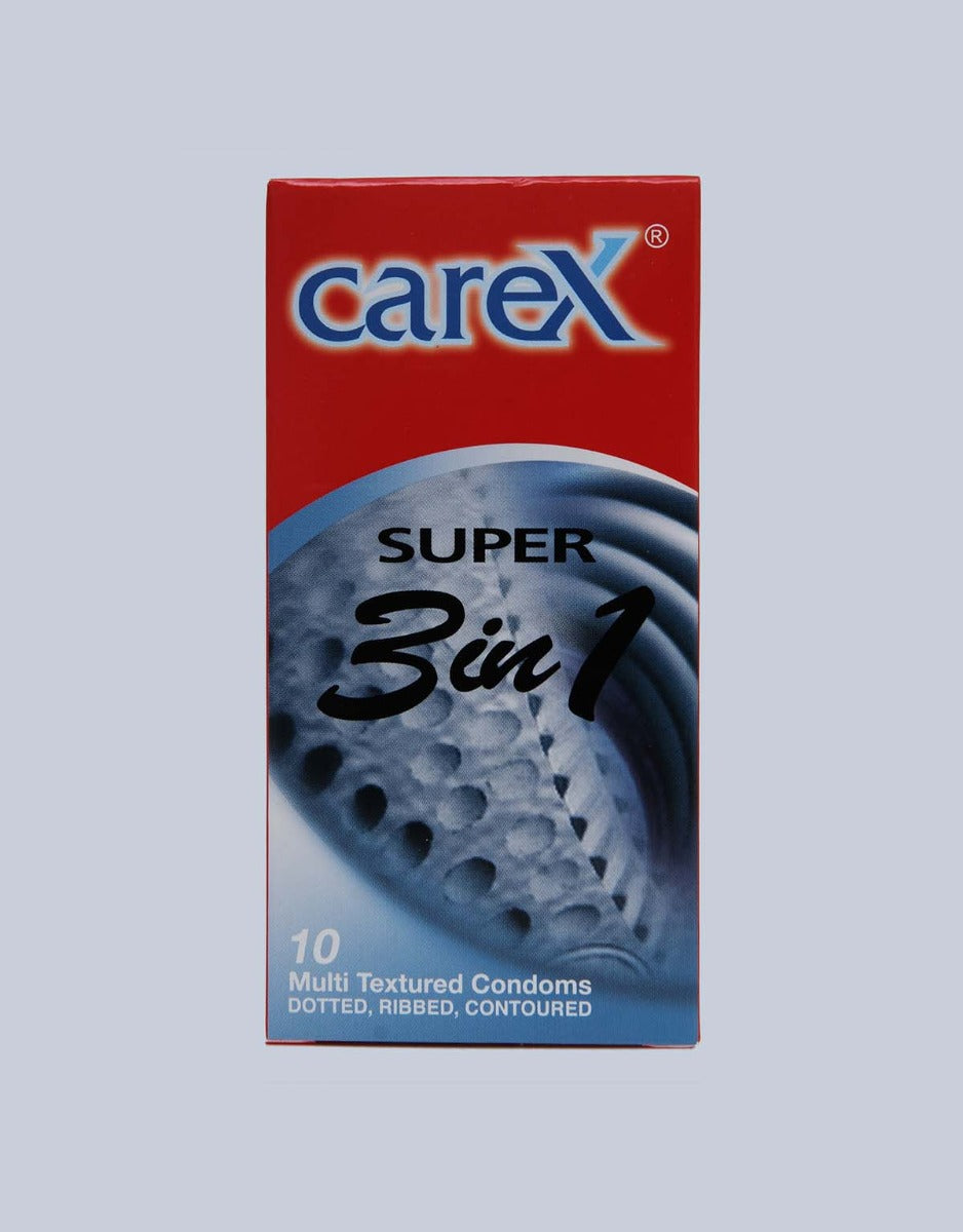 Carex Condoms - Super 3 in 1