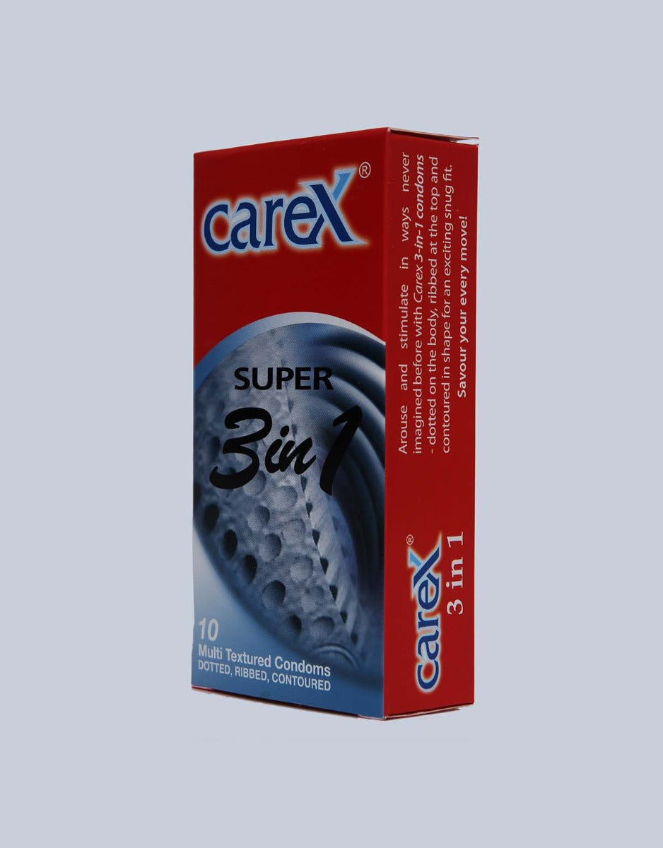 Carex Condoms - Super 3 in 1