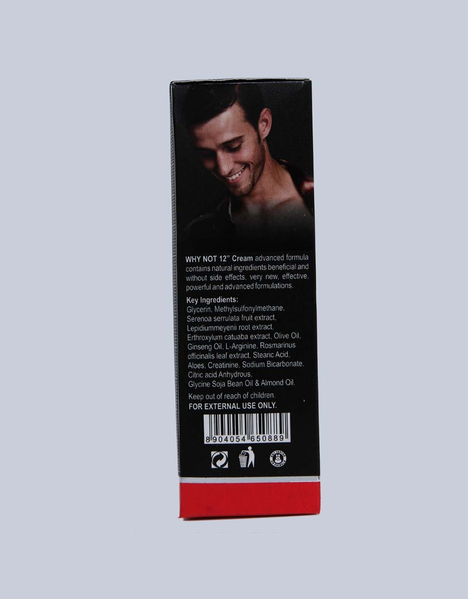Why Not 12inch Penis Enlargement Cream