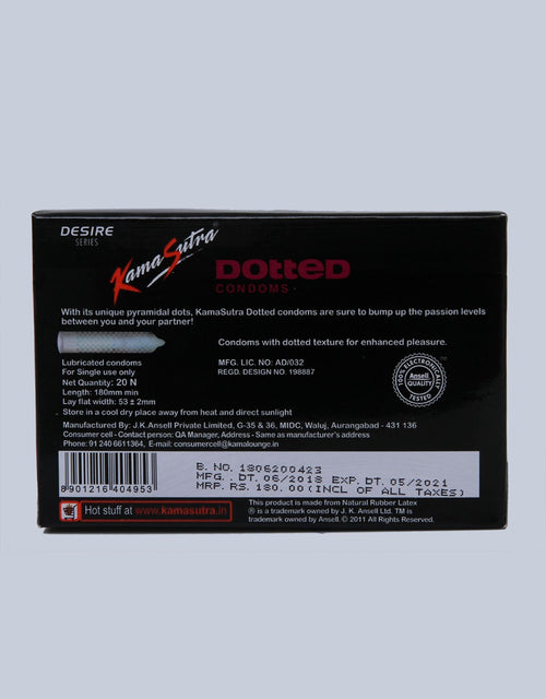 Kama Sutra Dotted Condoms