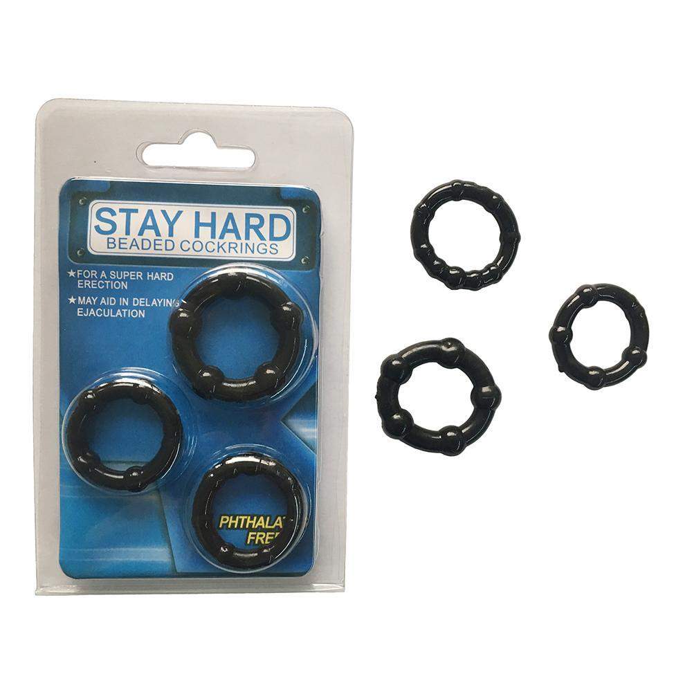 SK STAY HARD BEADED COCRINGS FOR MEN