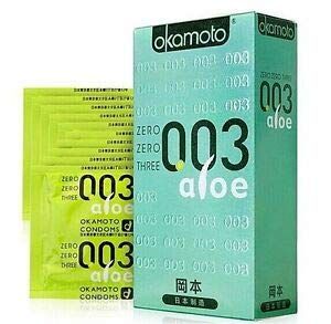Okamoto 003 Aloe Condoms10s  Made in Japan