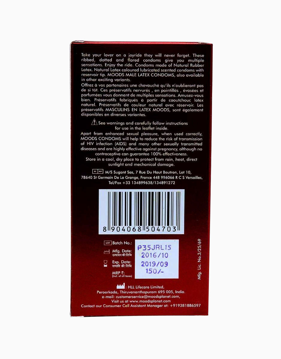 Moods Silver Joyride Condoms
