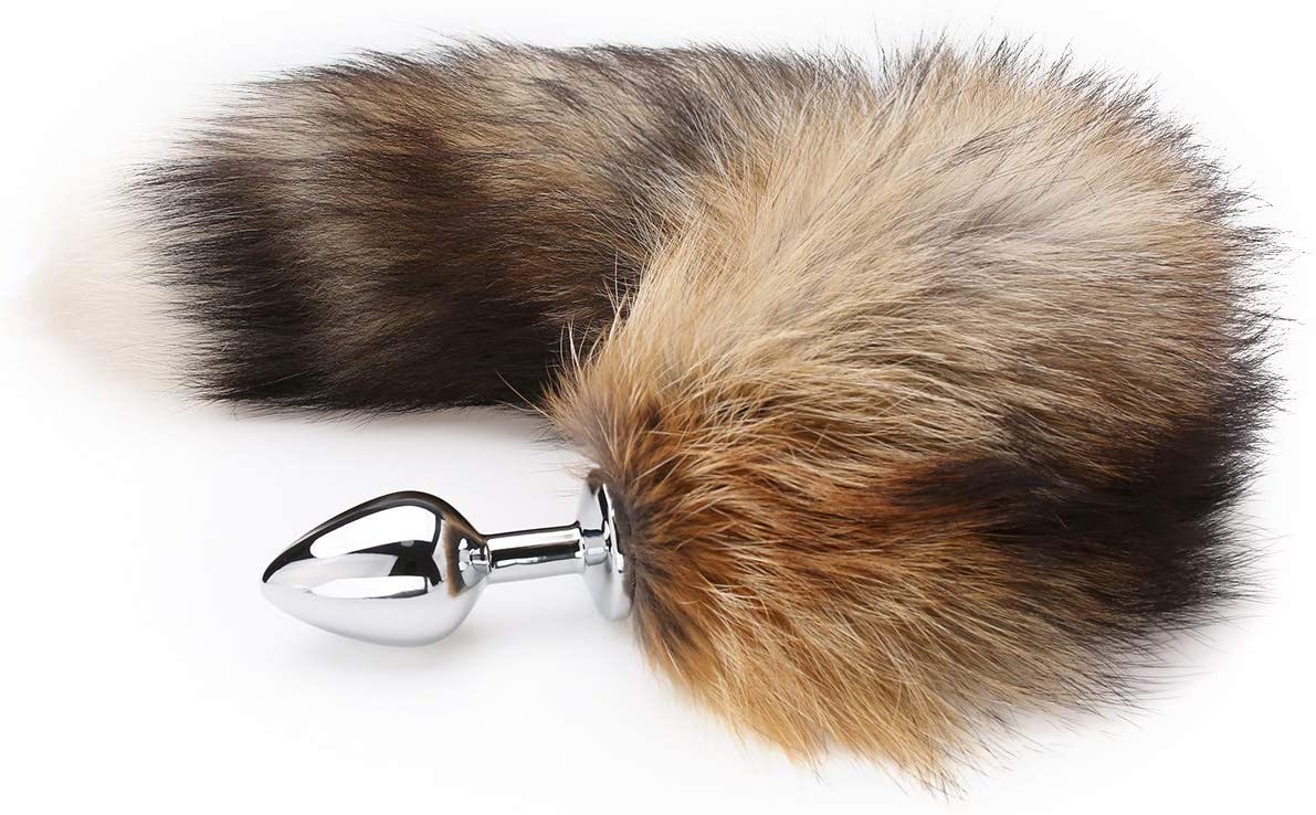 SK FOX TAIL ANAL BUTT PLUG FOR WOMEN