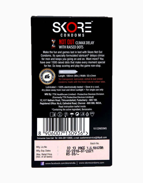 Skore Condoms Not Out