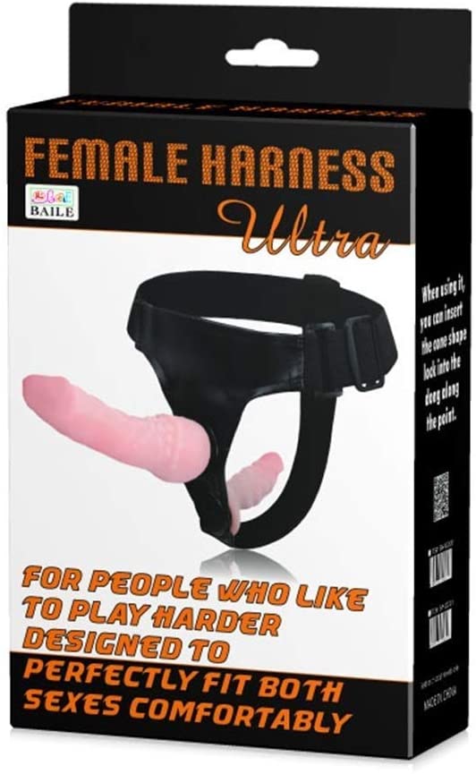 BAILE FEMALE HARNESS ULTRA [DOUBLE DILDOS WITH STRAP ON]