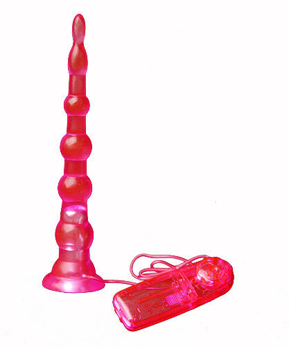 Beaded Butt Plug Multi-Speed Vibrating