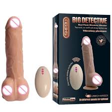 SENKART BIG DETECTIVE REAL FLESH WIRELESS VIBRATOR