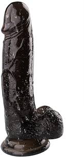 SK BLACK PANTHER DILDO WITH SUCTION CUP
