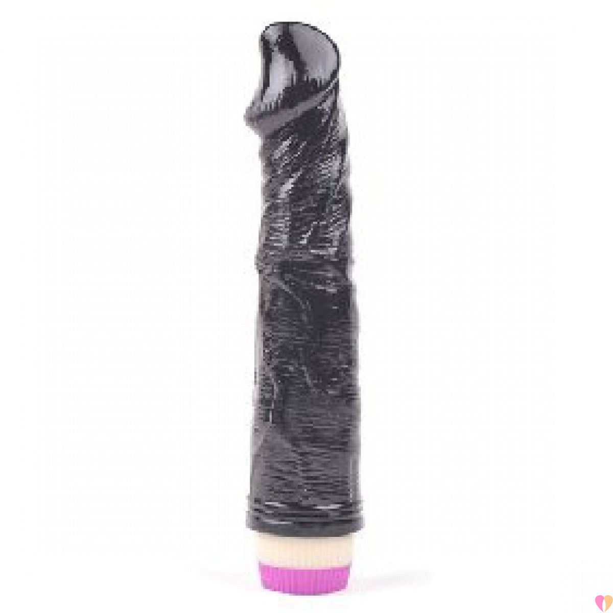 STUD VIBRATOR BROWN DILDO 8 INCHES
