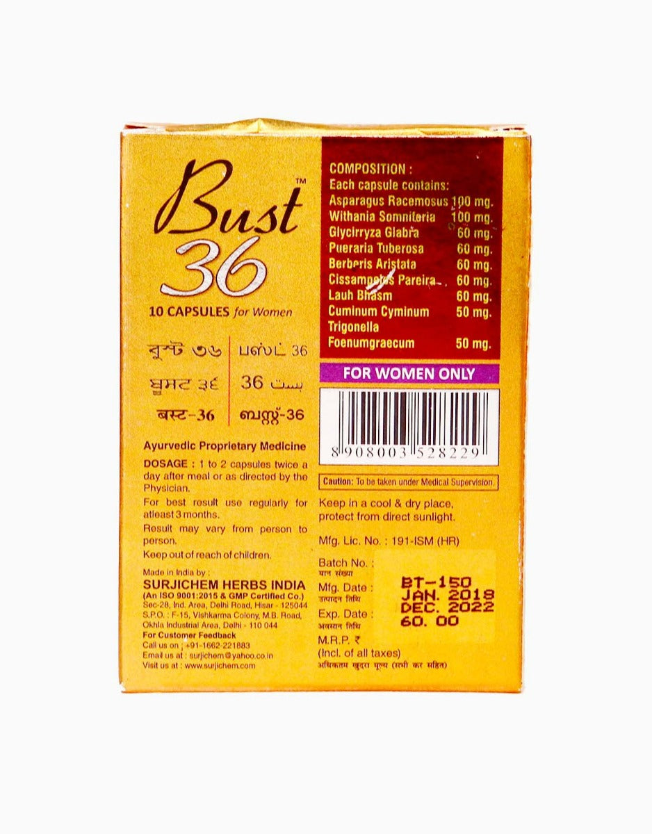 Bust 36 Capsules