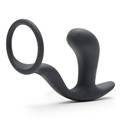 HERO GUARD COCK RING ITH BUTT PLUG(COMBINED ONE PIECE, SLATE)