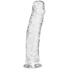 ICE CLEAR CRYSTAL DILDO