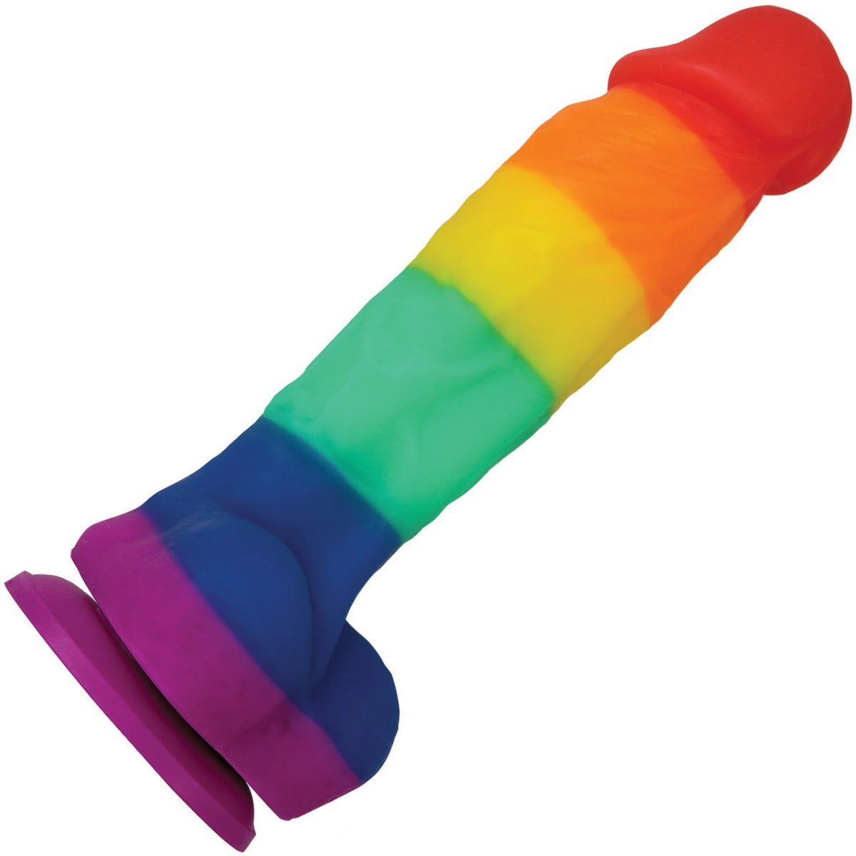 SENKART DILDO GODE SILICONE RAINBOW