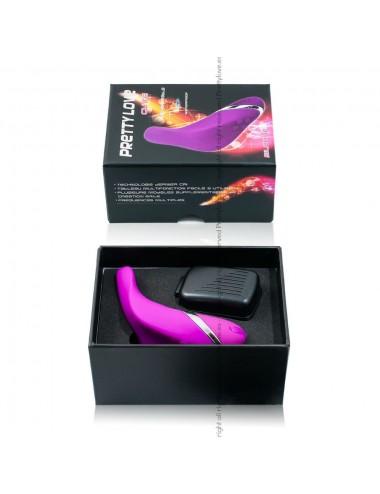 PRETTY LOVE CUTE FINGER RING MASSAGER PURPLE
