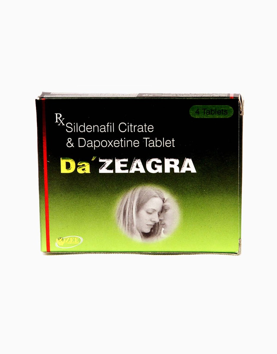 Da Zeagra (Dapoxetine 30 mg + Sildenafil Citrate 50 mg)
