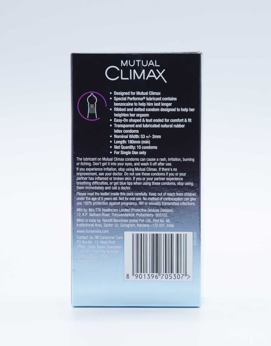 Durex Mutual Climax Condoms - 10s