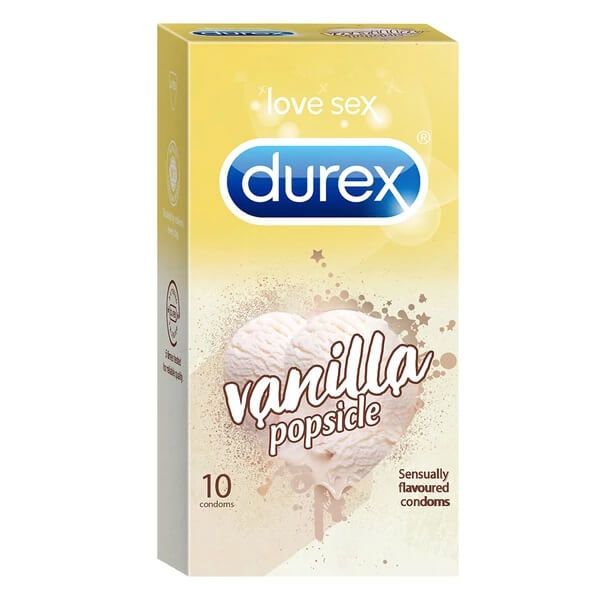 Durex Vanilla Popsicle Condoms 10'S