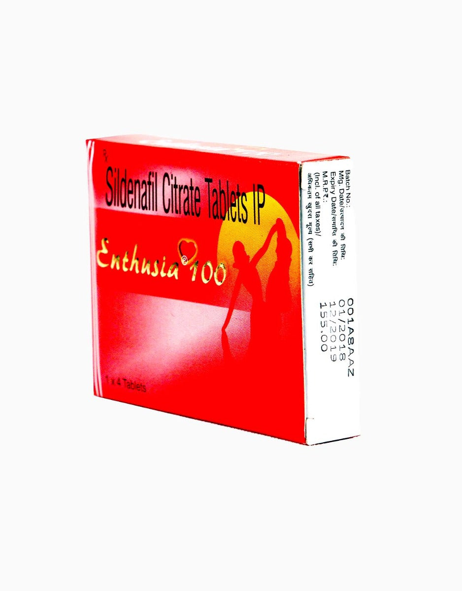 Enthusia 100mg Sildenafil Citrate Pills