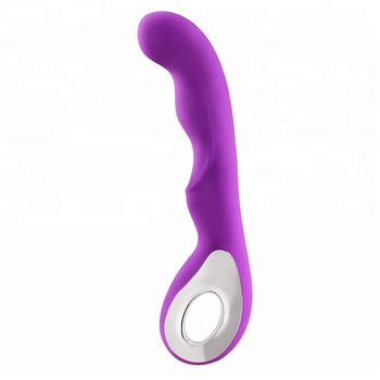 G SPOT SILICONE VIBRATOR MULTI SPEED [PURPLE]