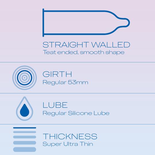 Durex Invisible Condom 10s