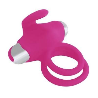 Cocktail Vibrating Double Ring