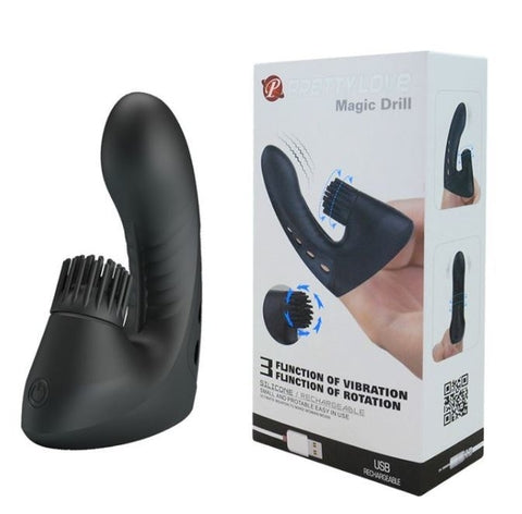PRETTY LOVE MAGIC DRILL SILICONE VIBRATOR