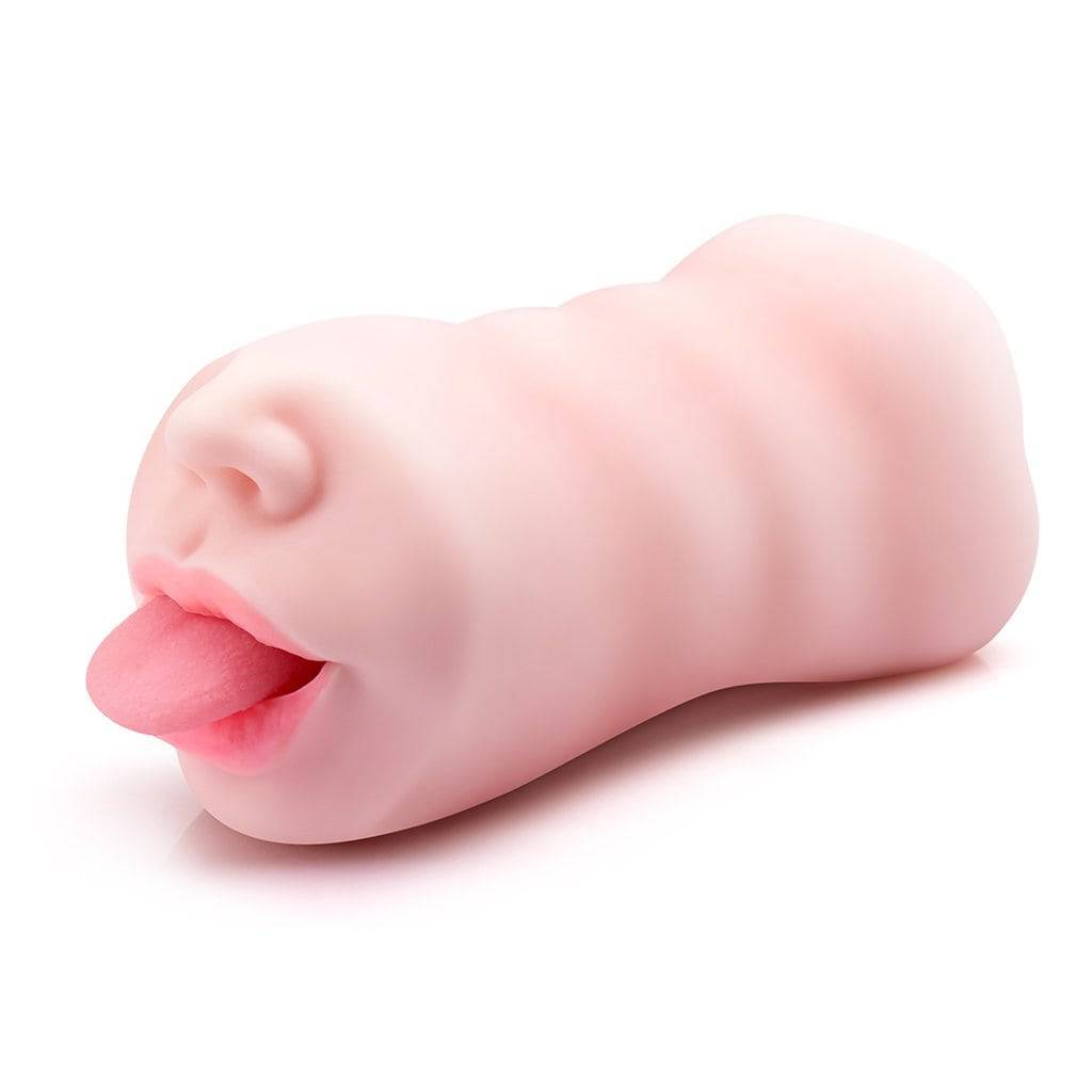 Dual Head Mouth & Pussy Masturbator (Long Tongue)