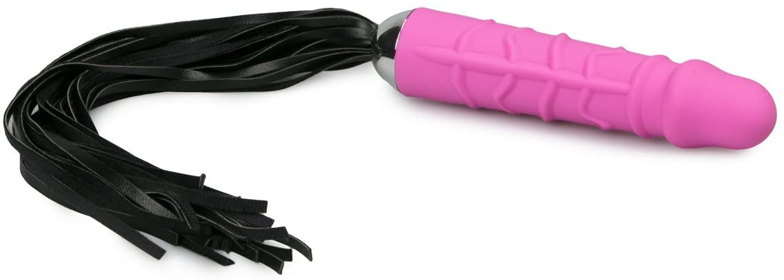 PINK DILDO VIBRATOR WITH TAIL