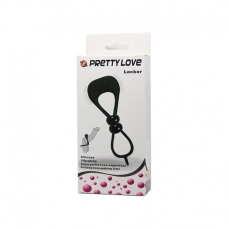 PL Locker Vibrating Cock And Ball Ring